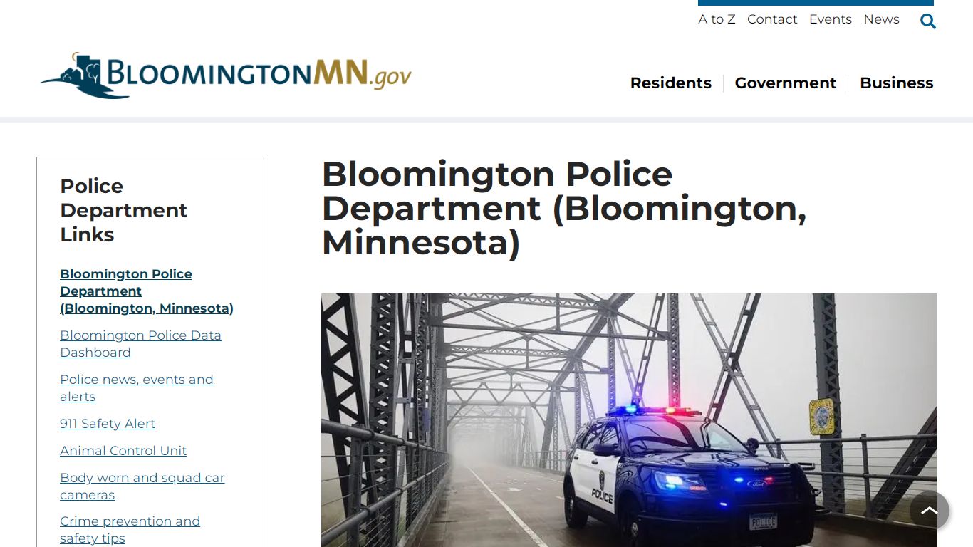 Bloomington Police Department (Bloomington, Minnesota ...